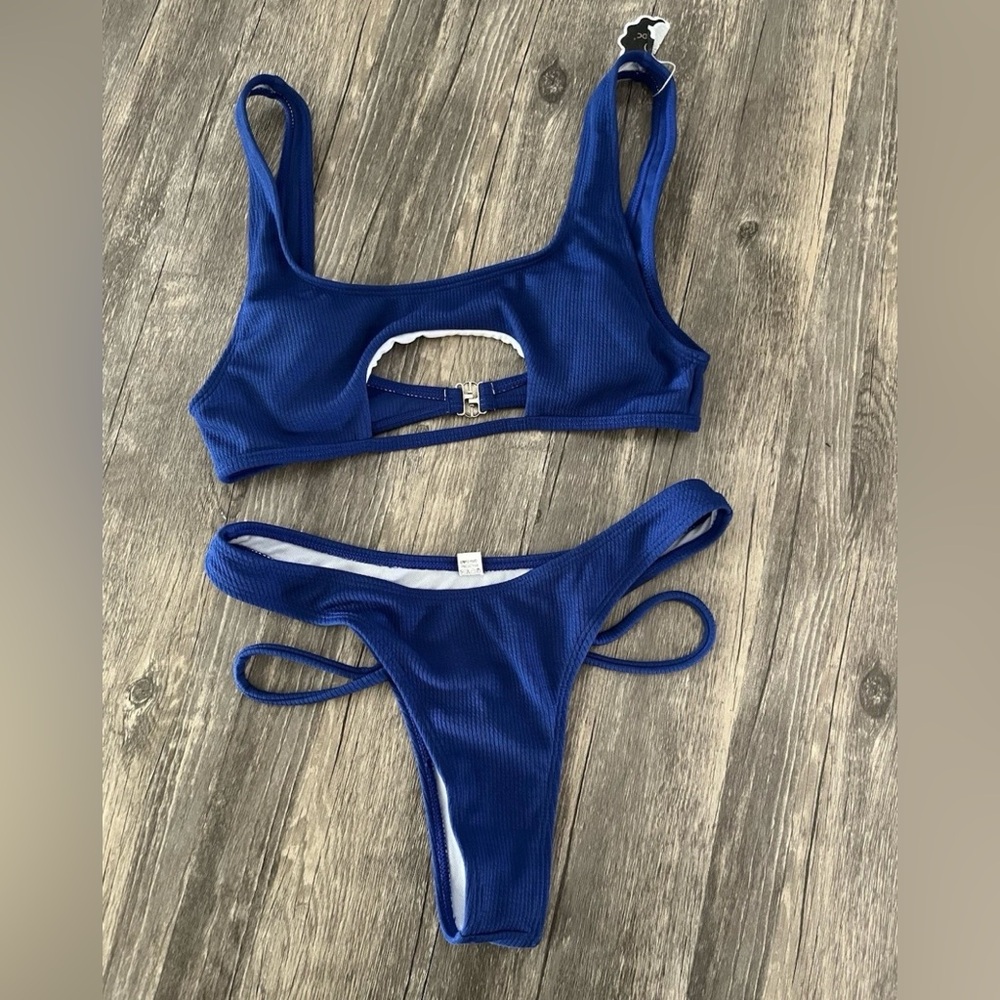 Blue 2 piece Bikini